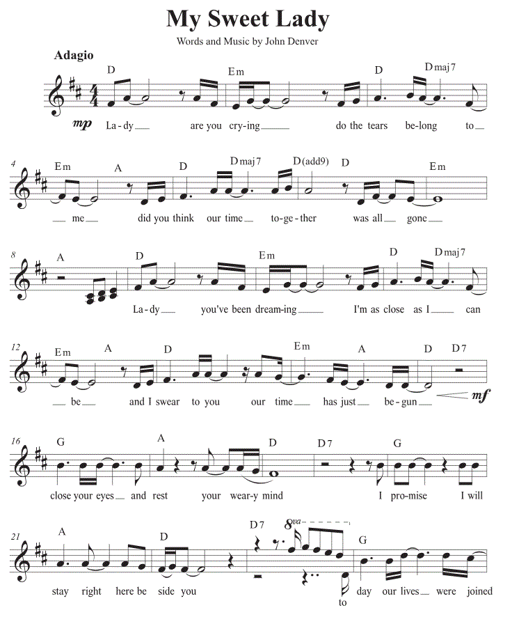 Sheet Music